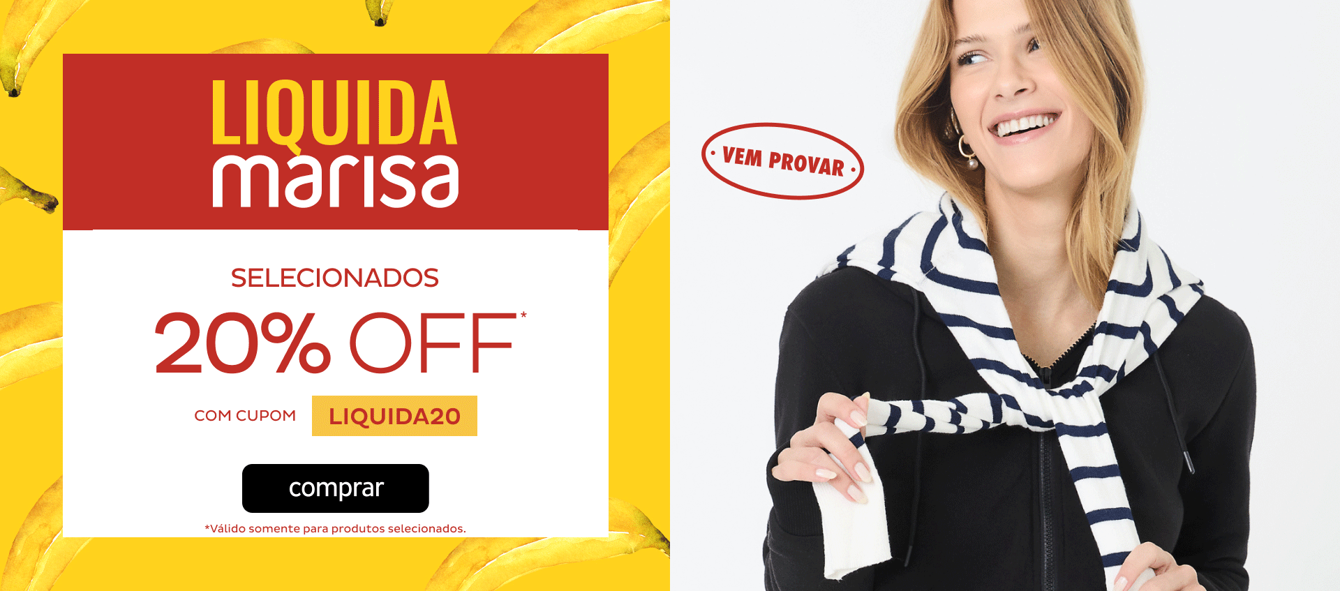 Liquida - 20OFF em produtos selecionados – Utilizando o cupom LIQUIDA20 Liquida - 20OFF em produtos selecionados – Utilizando o cupom LIQUIDA20