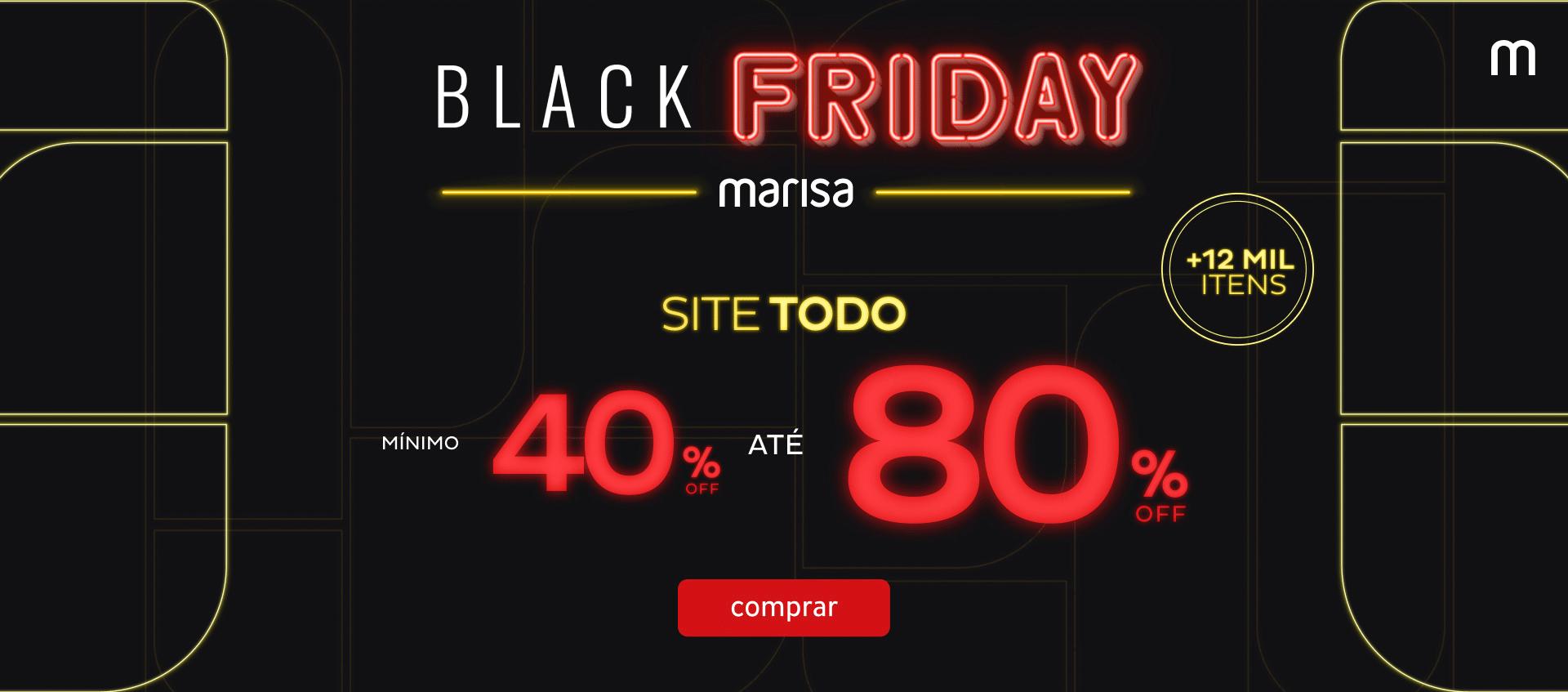 Black Friday com até 80%OFF Black Friday com até 80%OFF