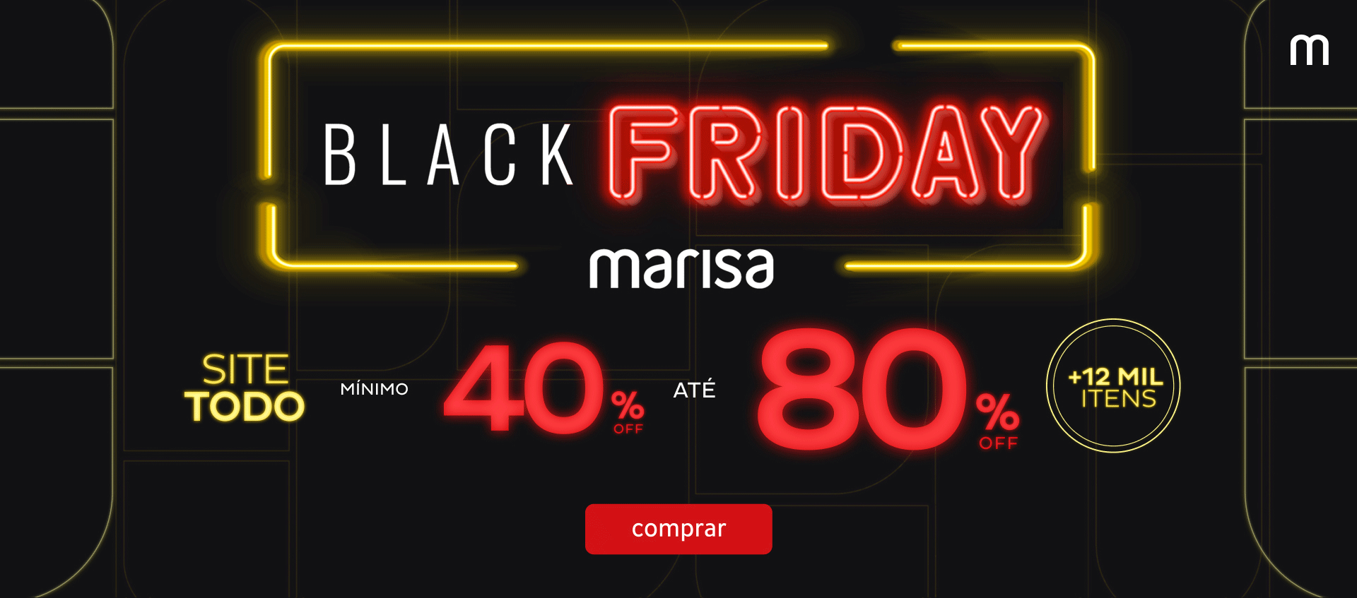 Black Friday com até 80%OFF Black Friday com até 80%OFF