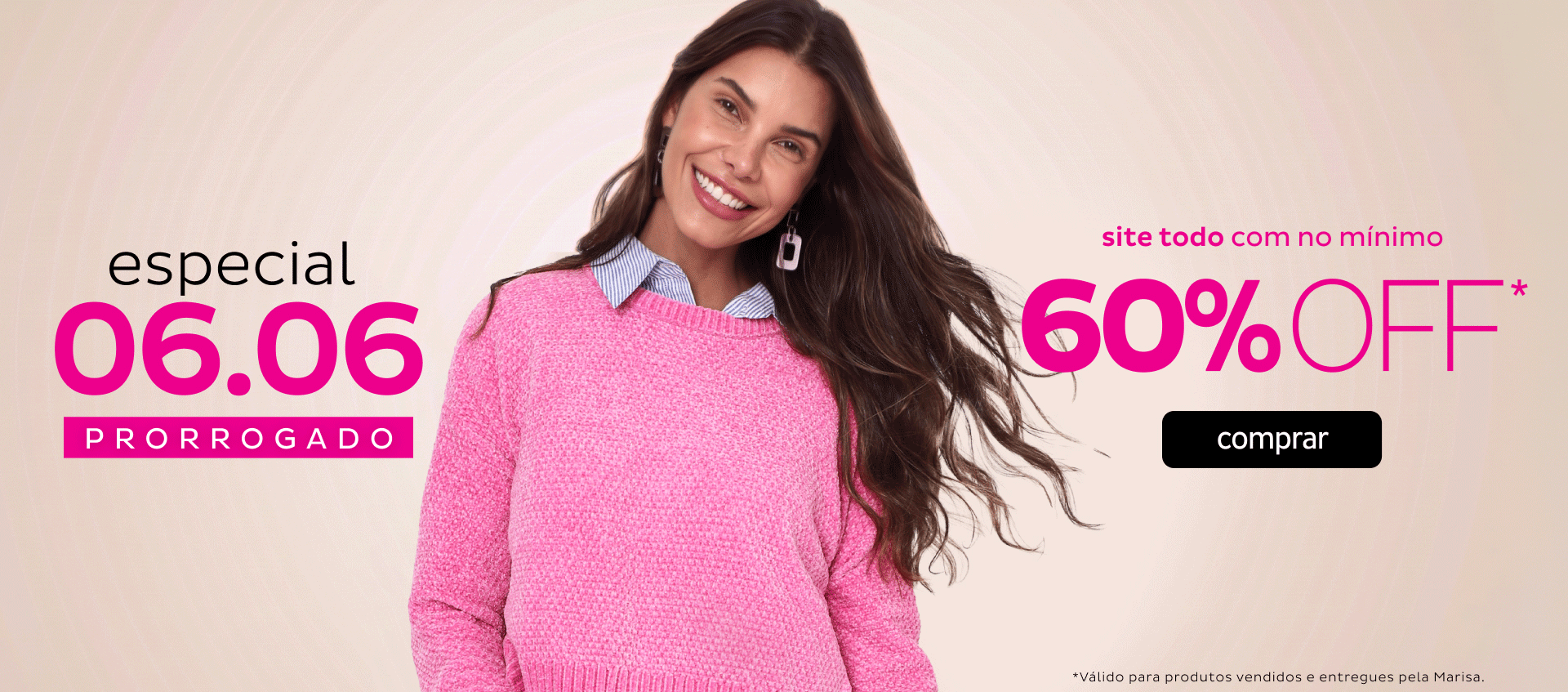 06.06 - SITE TODO com no mínimo 60OFF 06.06 - SITE TODO com no mínimo 60OFF